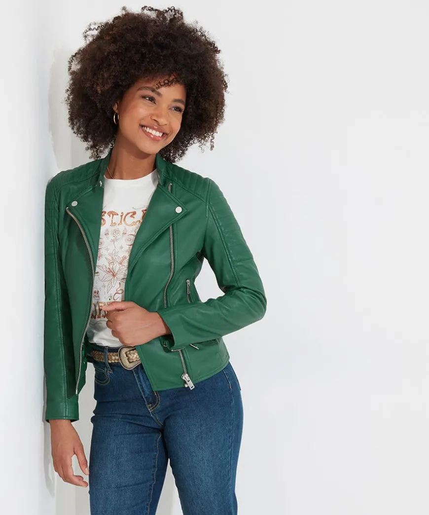 All In The Details Leather Jacket