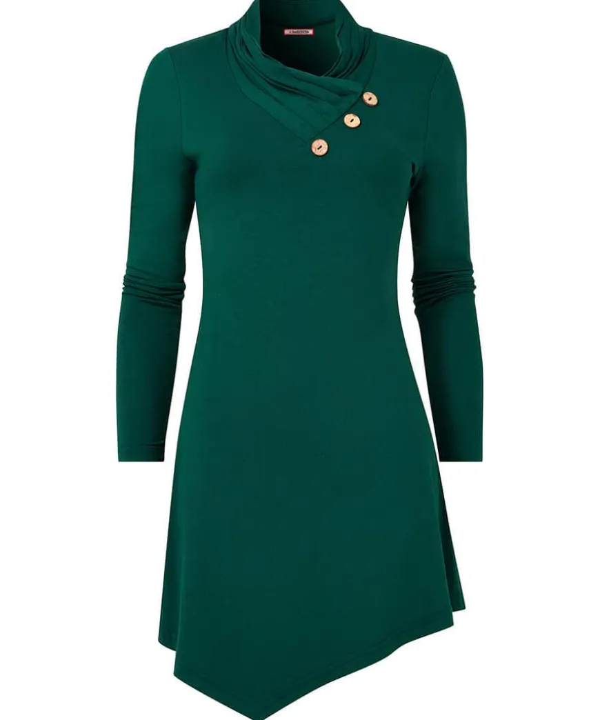 All New Button Jersey Tunic