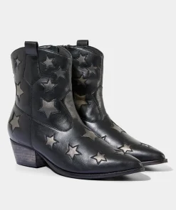 Astraea Leather Western Boots