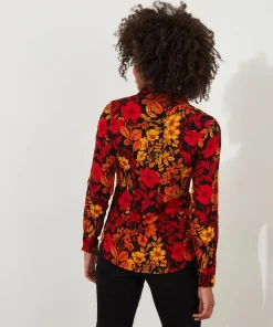 Autumn Days Crinkle Blouse