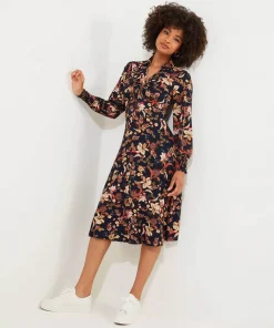 Autumn Days Jersey Dress