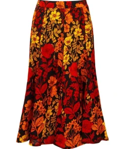 Autumn Florals Skirt