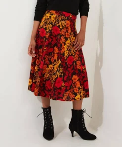 Autumn Florals Skirt