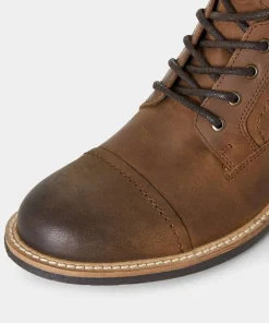 Aviator Borg Lined Oiled Boots