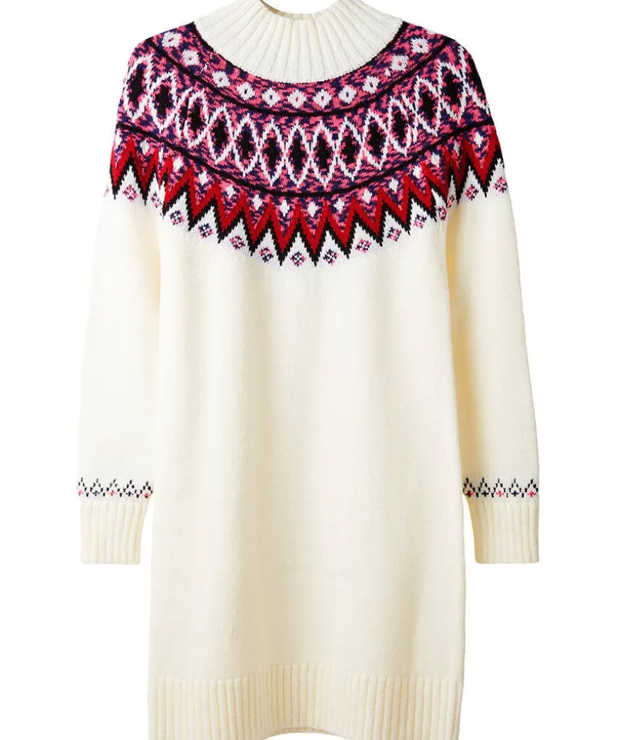 Beautifully Bright Knitted Jumper Dress
