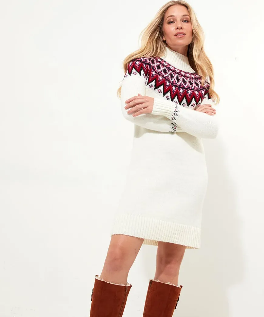 Beautifully Bright Knitted Jumper Dress