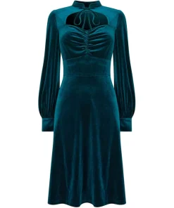 Betsy Velour Dress
