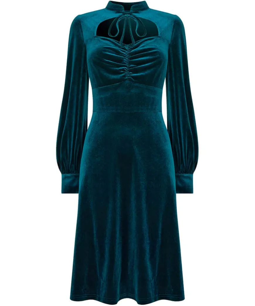 Betsy Velour Dress