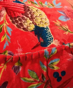 Birds Of Paradise Round Cushion