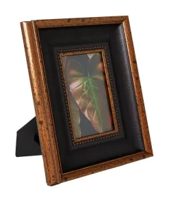 Black And Gold Beautifully Beaded Photo Frame
