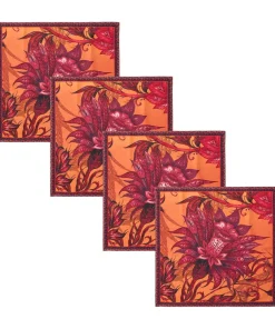 Bohemian Bloom Cotton Napkins