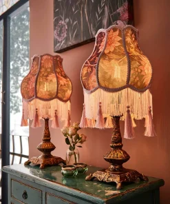 Bohemian Bloom Set Of 2 Table Lamps