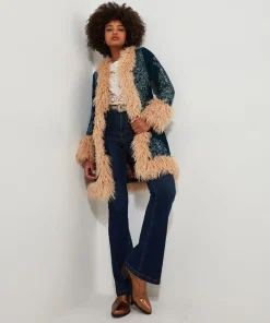 Boho Girl Embroidered Boutique Coat