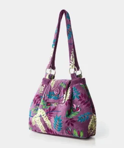 Botanical Mist Velvet Bag
