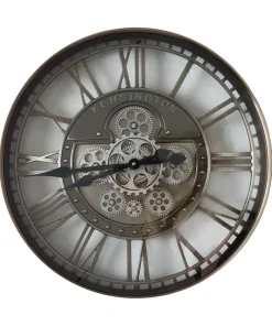 Brushed Antique Kensington Clock