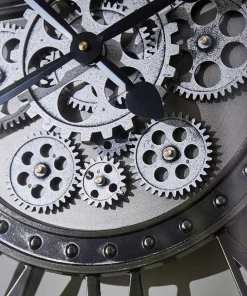 Brushed Antique Kensington Clock