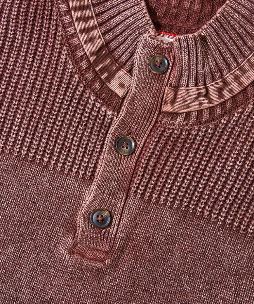 Carefree Washed Funnel Knit