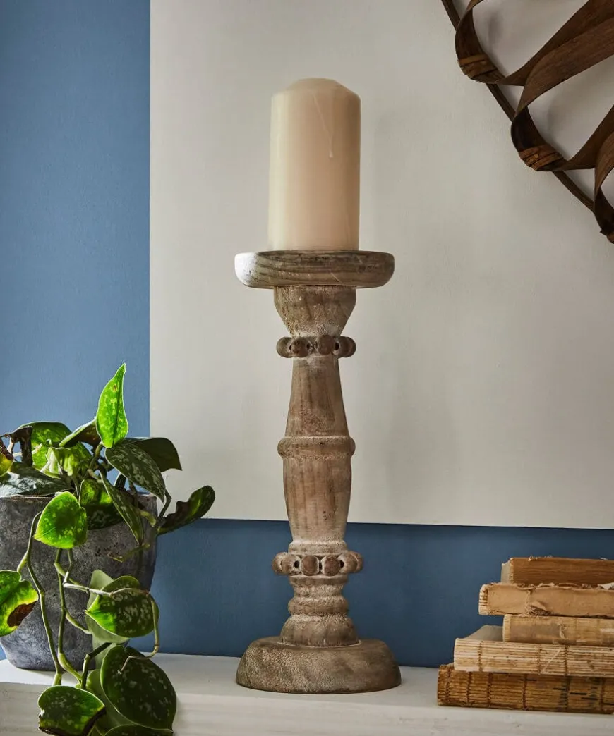Charming Beaded Candle Holder