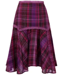 Charming Check Skirt