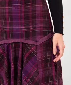 Charming Check Skirt