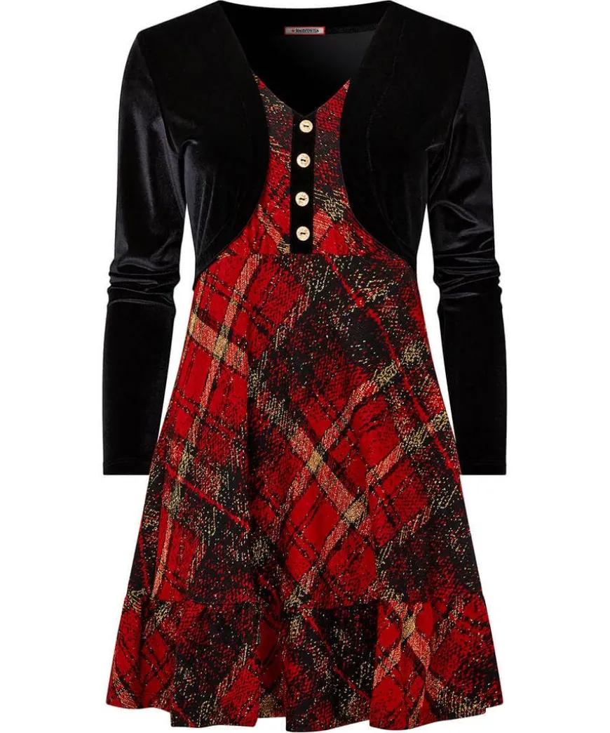 Charming Check Tunic