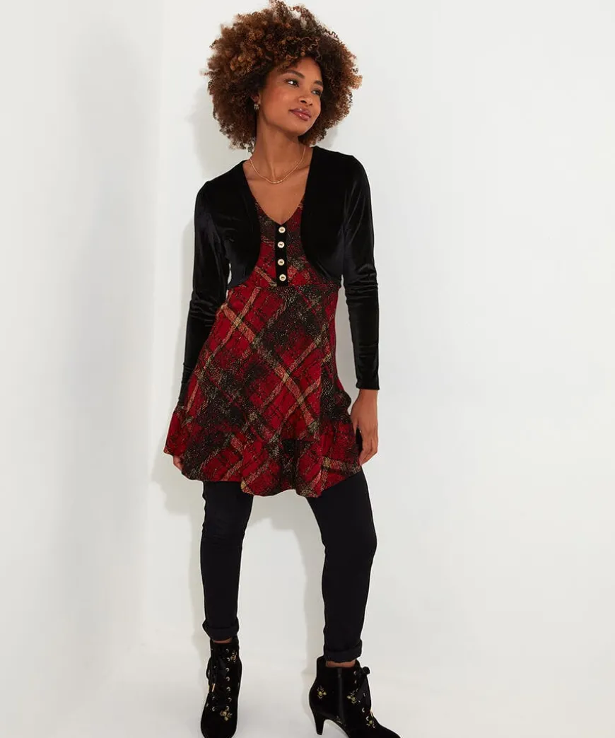 Charming Check Tunic