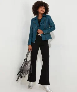 Classic Leather Biker Jacket