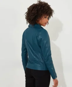 Classic Leather Biker Jacket