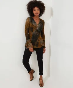 Connie Zip Top
