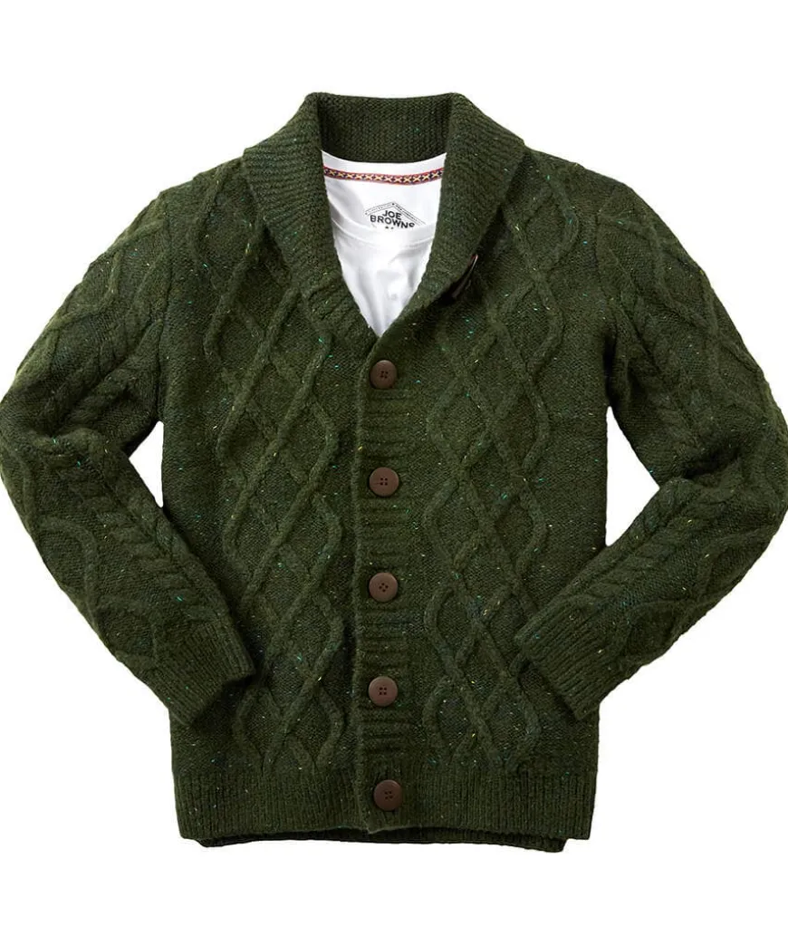 Cool In Cable Cardigan