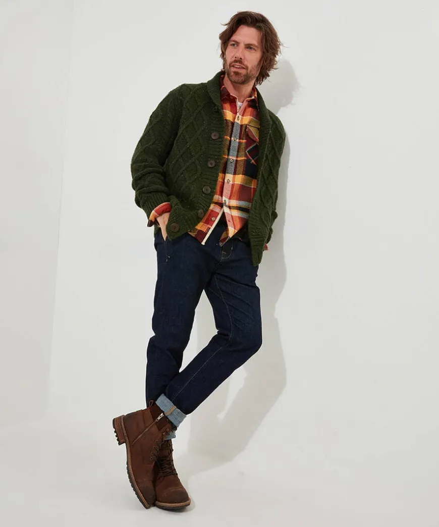 Cool In Cable Cardigan