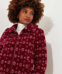 Cosy Cabin Patterned Fleece Jacket
