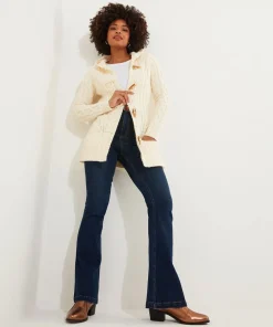 Cosy Cable Hooded Cardigan