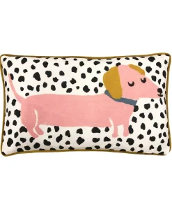 Dachshund Delight Boudoir Cushion