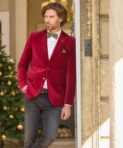 Dapper Velvet Blazer