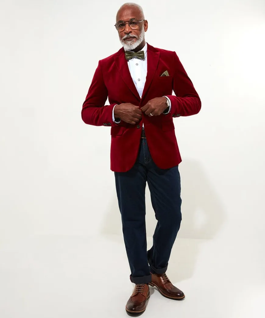 Dapper Velvet Blazer