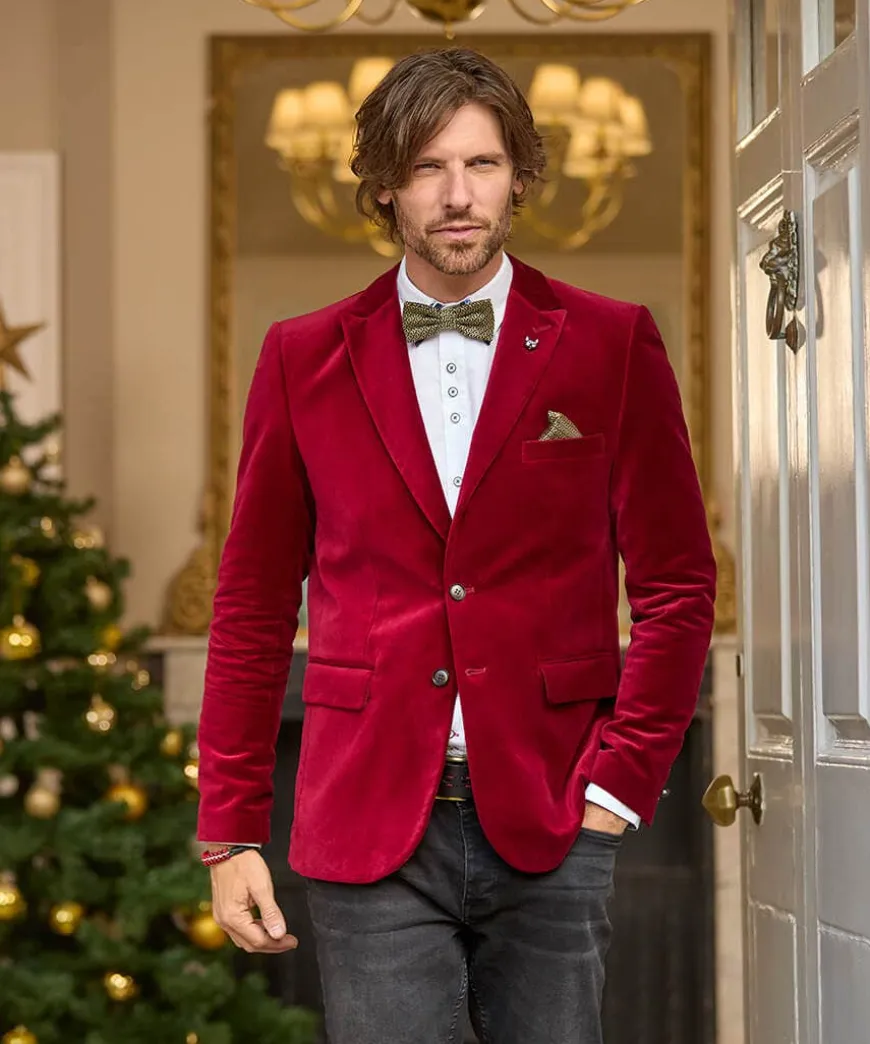 Dapper Velvet Blazer