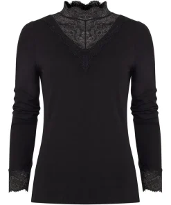 Darcie Lace High Neck Top