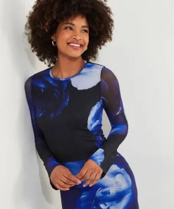 Dare To Be Different Mesh Dress