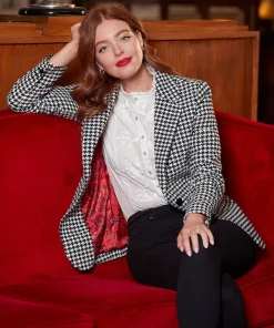 Daring Dogstooth Jacket