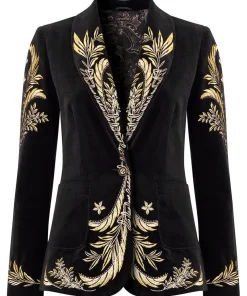 Decadent Drama Embroidered Boutique Jacket