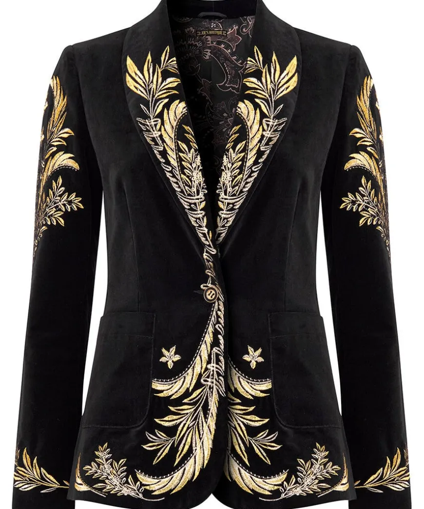 Decadent Drama Embroidered Boutique Jacket