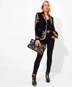 Decadent Drama Embroidered Boutique Jacket