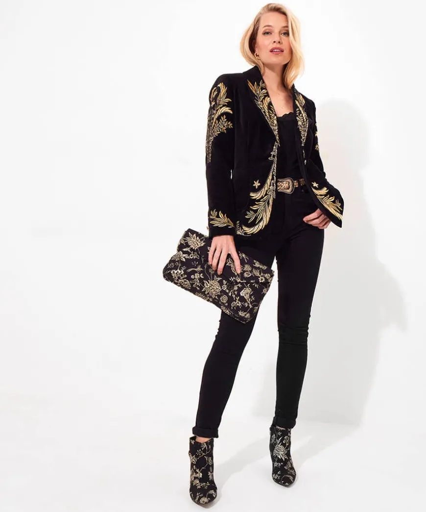Decadent Drama Embroidered Boutique Jacket