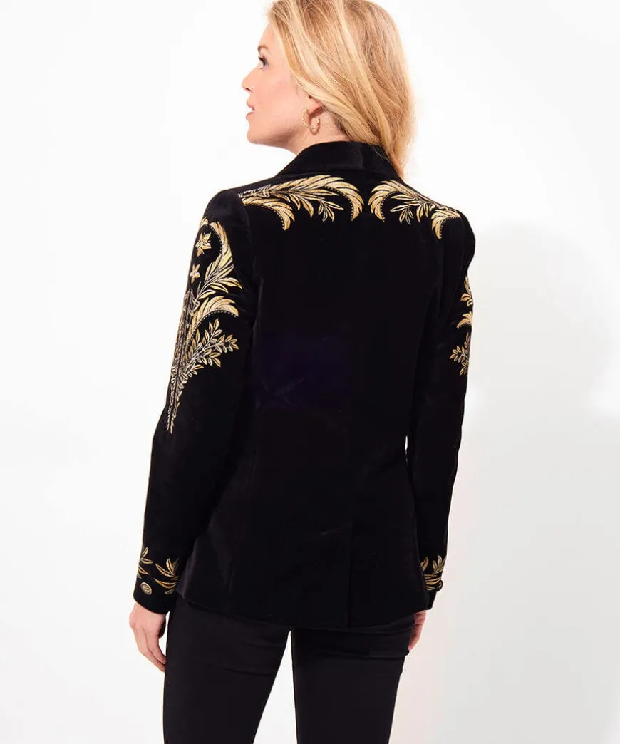 Decadent Drama Embroidered Boutique Jacket