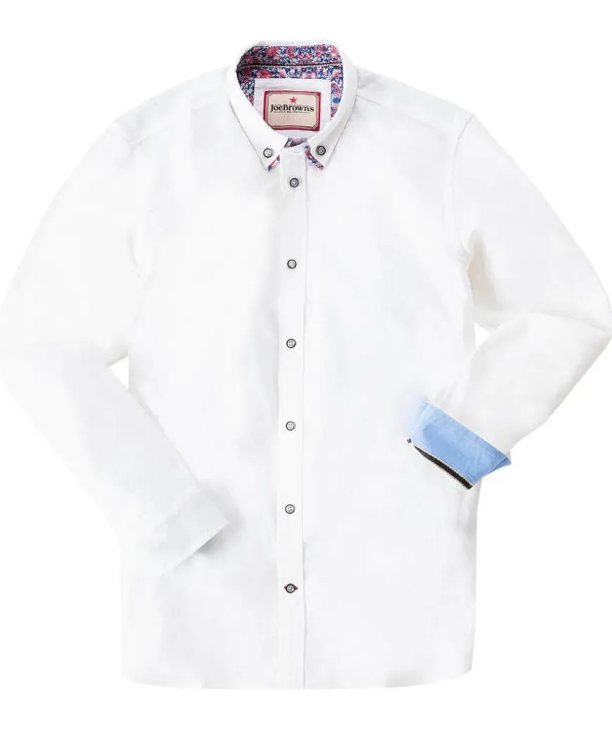 Delightful Double Collar Shirt