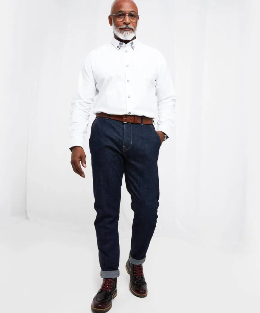 Delightful Double Collar Shirt
