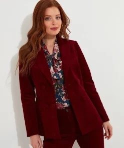 Double Breasted Cord Jacket
