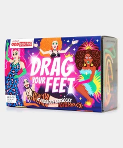 Drag Your Feet Odd Socks