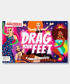 Drag Your Feet Odd Socks